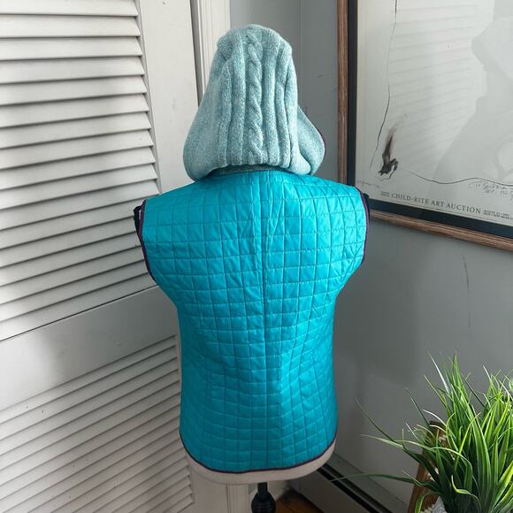 MICMAC PARIS Womens Vest Lightweight Hooded Full Zip Outdoor Casual Preppy SMALL - Picture 7 of 13